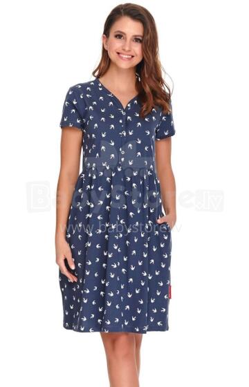 Doctornap Organic Cotton Art.9927 Blue naktskleita grūtniecēm