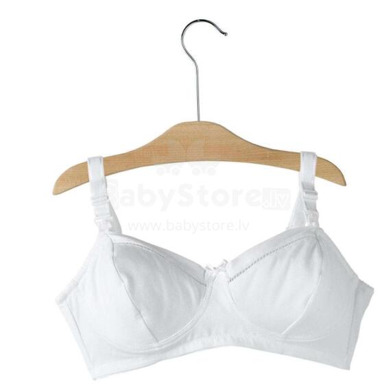Chicco Art.11410.00.33 barošanas krūšturis (kokvilna, balta krāsa) 3C-36