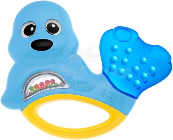 Chicco Baby Senses Seal Teether Art.33614 Zobu riņķis  4m+