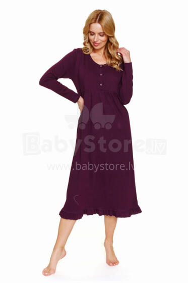 Doctornap Night Dress Art.7318 Burgundy