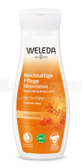 Weleda Art.52938 Облепиховое тонизирующее молочко для тела 200ml