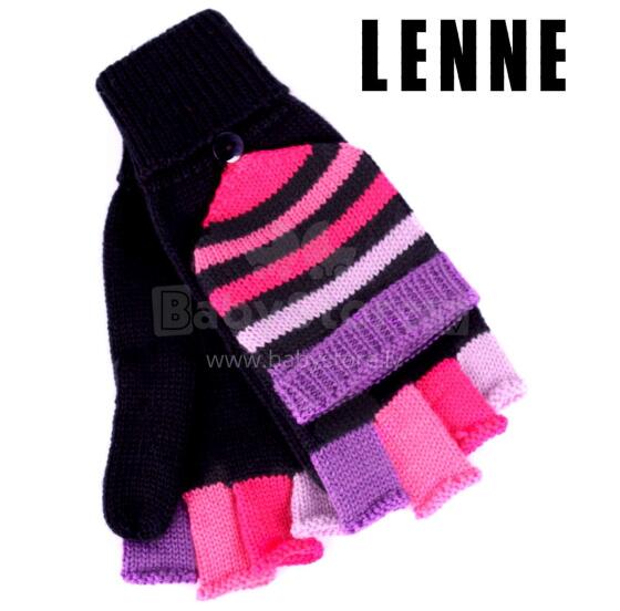LENNE '18 Gloves Pay Art.17347/186 Adīti pirkstaini/cimdi bērniem (izm.3-7)