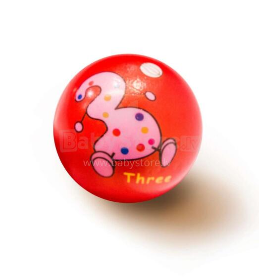 I-Toys Number Ball Art.A-008 bumbiņa(bumba) 1 gab.(diametrs 7cm)