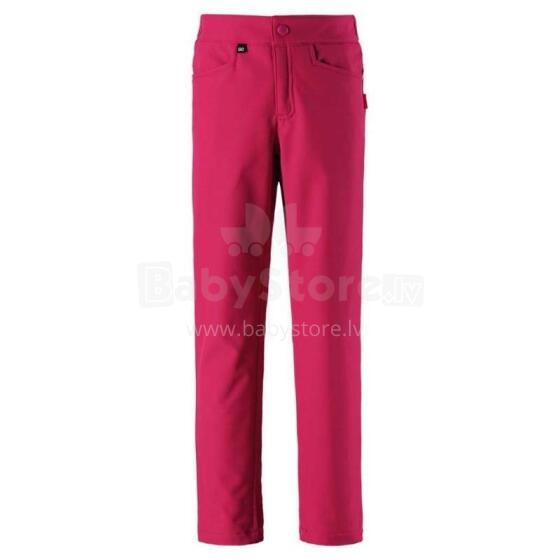 Reima Idea Art.532108-3560 Softshell Демисезонные утепленные термо брюки для девочек (разм.: 104-152 cm)
