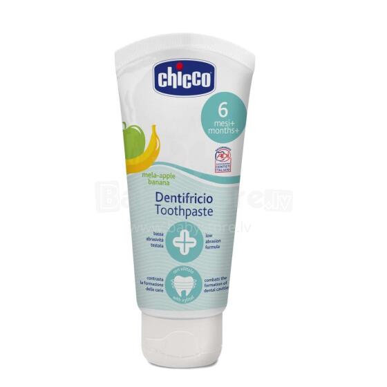 Chicco Art.02320.10 зубная паста 50ml (яблочно-банановая) с 6 мес.
