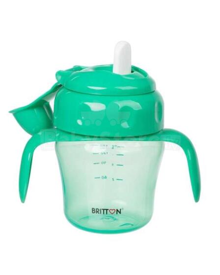Britton Non-spill Soft Spout Cup Art.B1512  Neizlīstoša krūze ar mīksto uzgali, 150 ml