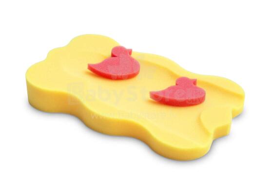 Sensillo Bath Insert Maxi Art.SILLO-2004 Yellow Поддерживающий матрасик из поролона для ванночки