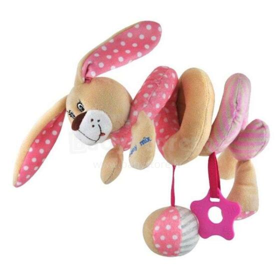 BabyMix Art.STK- 17507P Игрушечная спираль для колясок,  кроваток и автокресел Кролик