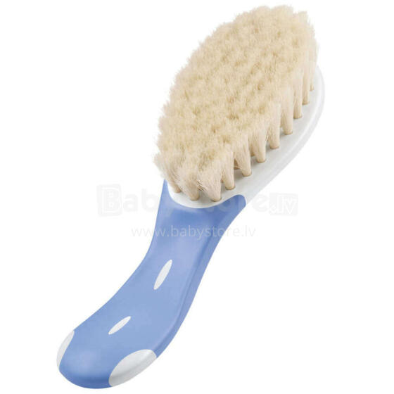 Nuk NP-0110 Art.1546 Babybrush blue  Zīdaiņu matu ķemme