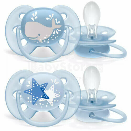 Philips Avent Art.SCF223/03 Ultra Soft Deco  Silicone Soother 6-18 m.