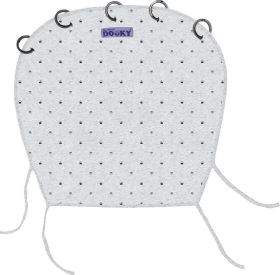 Dooky universal cover Light Grey Crowns