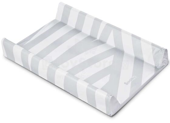 Sensillo Changing Pad  Art.SILLO-13704 Strips  Platinium Pārtinamais matracis ar miksto pamatni