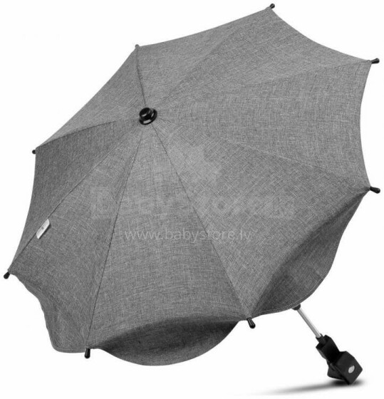Caretero Sun Umbrella Art.38755 Dark Grey Universāls lietussargs ratiņiem