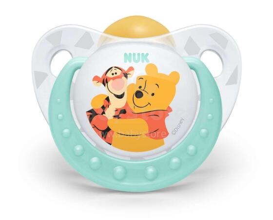 Nuk Disney Art.SB47 Латексная ортодонтическая соска-пустышка 1 шт. (0-6 мес.)