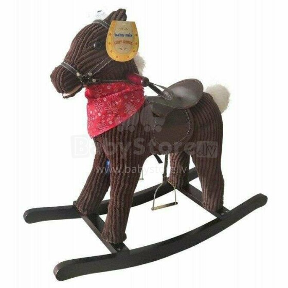 Babymix Rocking Horse Art.YL-XL171S Bērnu Šūpulis-Zirdziņš ( ar skaņām)