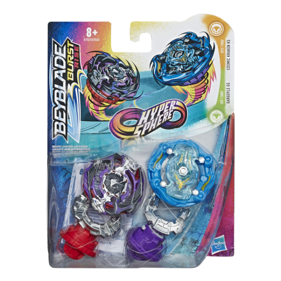Hasbro BeyBlade Art.E7533  Игровой набор 2 волчка Гиперсфера