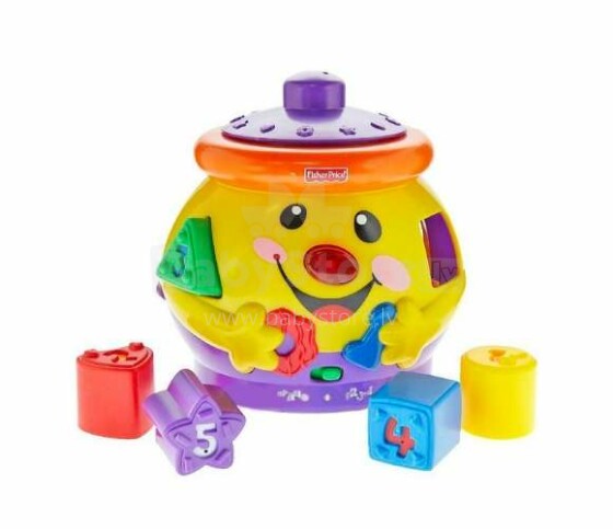 Fisher Price Laugh And Learn Coocie Shape Surprise Latvian Art. R3441