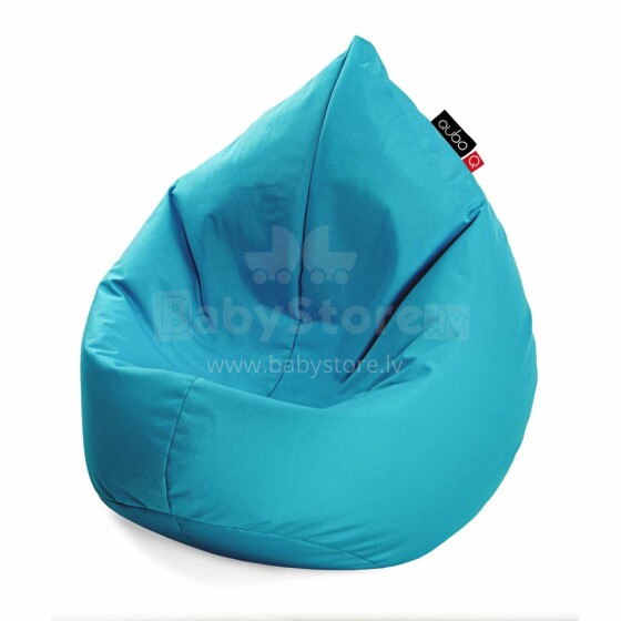 „Qubo ™ Drizzle Drop Aqua Pop Art.39666 Puff Bag“ pūtimai, minkšti pupelių maišeliai, pupelių krepšys