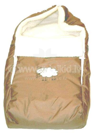 Sophie Traingle Art. 4033 Beige Baby Sleeping Bag Спальный мешок с овечьей шерстью