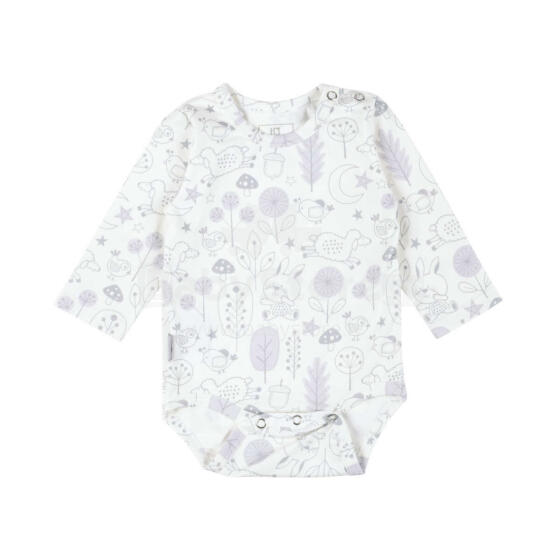 Lenne'21 Tay Art.21609/1002  боди из 100% органического хлопка с длинными рукавами (56-98 см)