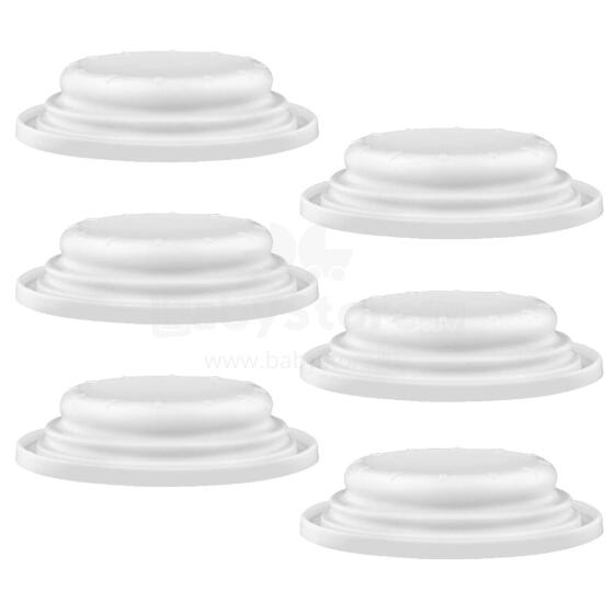 Maymom Brand Bottle Parts Compatible with Philips Avent Natural Bottles Art.40918 Trauciņu vāciņu blīves (2 gb.)