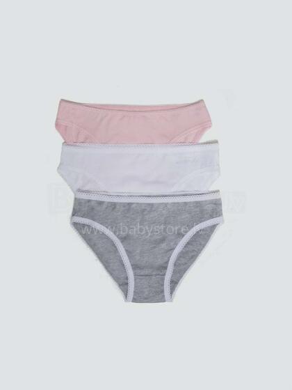 NORD TEXTILE Slip Girl Art.417701-3  Трусики из 100%  хлопка,3 шт  (92-140 см)