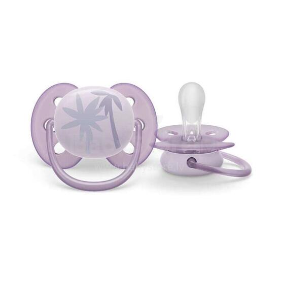 Philips Avent Ultra Soft Neutral Art.SCF092/03 Silikona knupīši 0-6 mēn. BPA Free (1 gab.)
