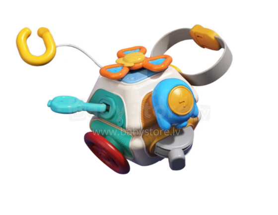 Cube Sensory Toddler Toys Art.41190 Attīstoša rotaļlieta Daudzfunkcionāls kubs
