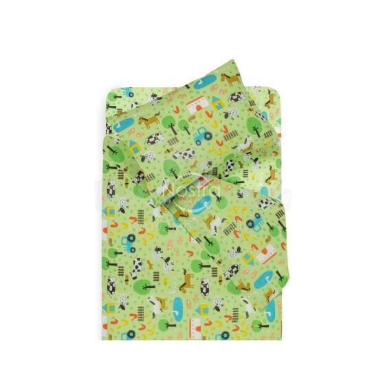 Urga Cotton Nursing Art.41228  Bērnu dabīgas kokvilnas komplekts 3-daļīgs 100x140/40x60cm