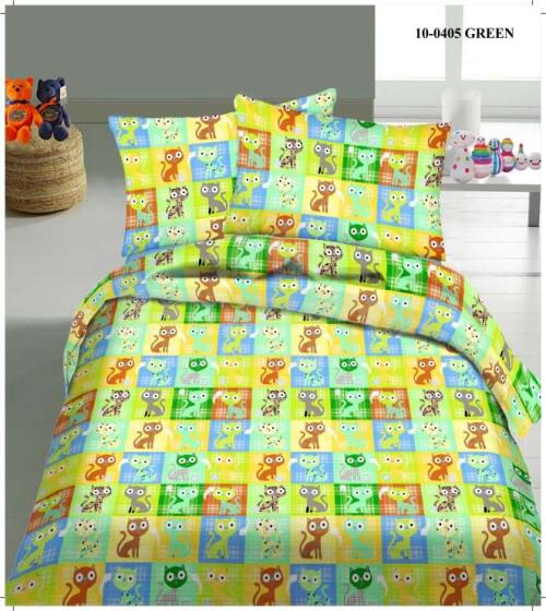 Urga 10-0405 green Gultas veļas komplekts 140x100
