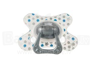 Difrax Art.127 Soother Combi + ring (6+ months)