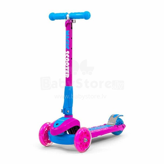 Milly Mally Scooter Magic Art.41919 Pink/Blue Детский самокат