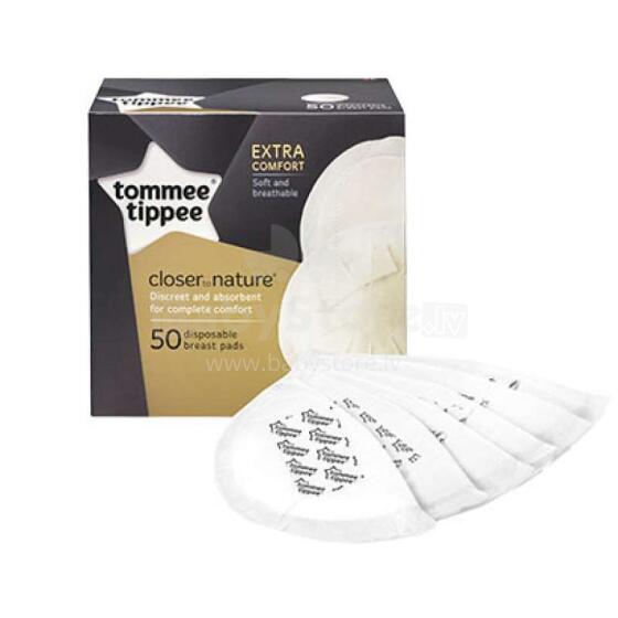 Tommee Tippee Art. 4312384 krūštura ieliktņi (50 gab.)