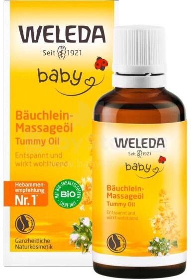 Weleda Art.9508 Масло для массажа животика младенцев 50ml