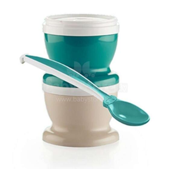 Thermobaby 1659/46 Emeraude две тарелочки с ложечкой