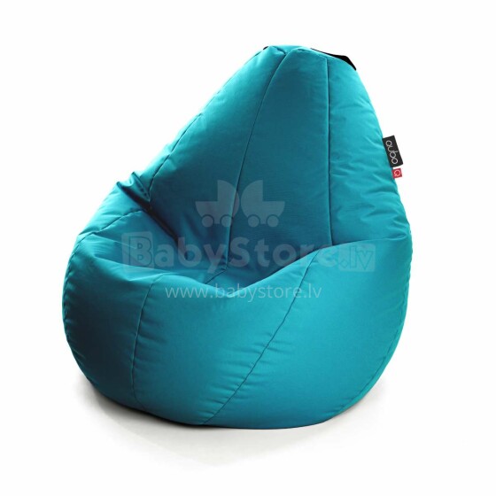 Qubo™ Comfort 90 Aqua Pop Art.42684 Sēžammaiss, Puffs, Mīkstais bean bags