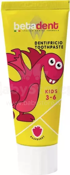 Betadent Strawberry Junior 6+  Art.4348 Bērnu zobu pasta,75ml