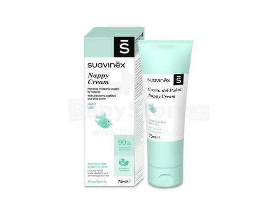 Suavinex Nappy Cream Art.257287 bērnu ziede zem autiņbiksītēm,75ml