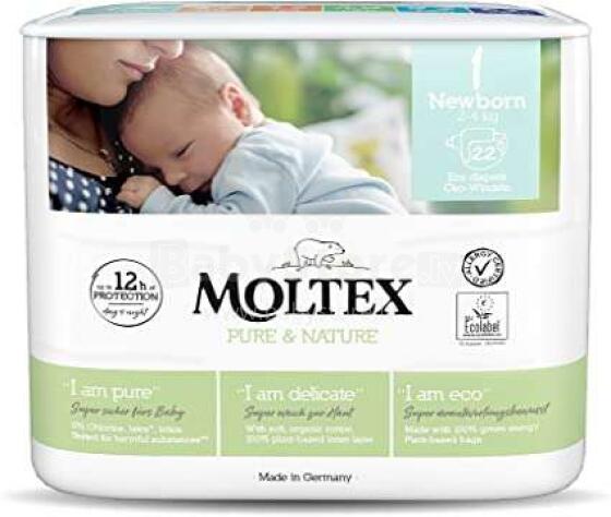 Autiņbiksītes Moltex Art.43562 Newborn 1