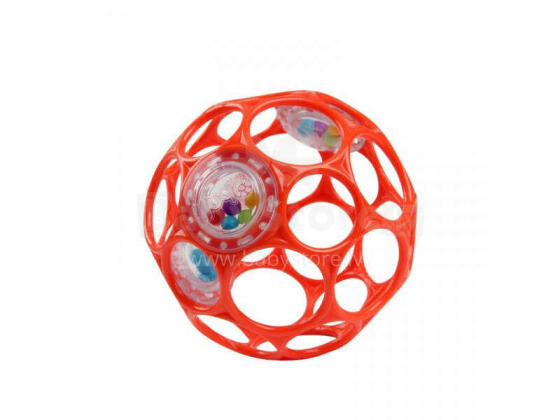 Brights Starts Oball Rattle Art.11483 Orange Сгибающийся мячик c погремушкой