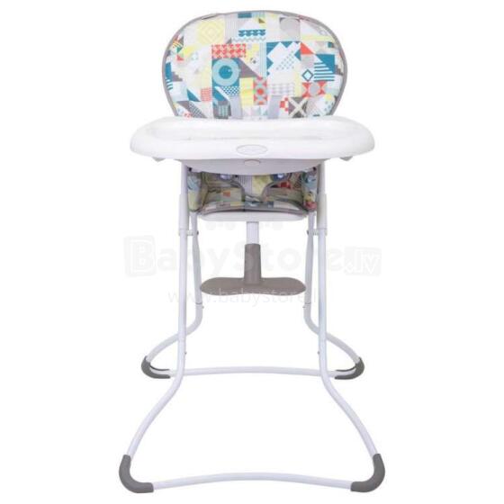 Graco '20 Snack N'Stow Art.3T999PWGEU Patchwork Barošanas krēsls