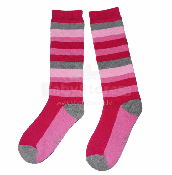 Weri Spezias 44174 Juostelės pusilgės kojinės kilpinės rožinės spalvos