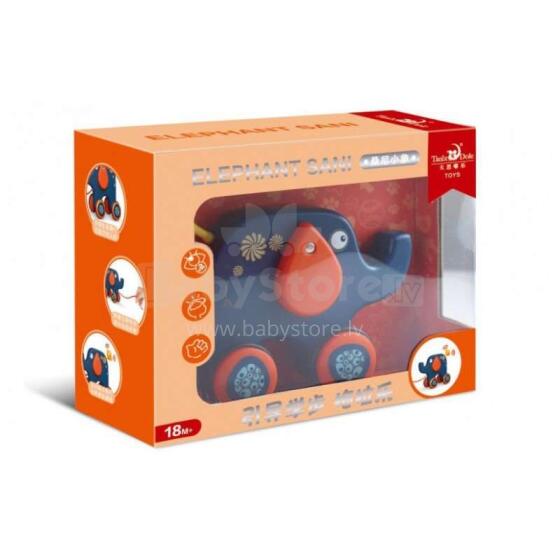 TLC Baby Elephant Art.189656 Игрушка на колёсах
