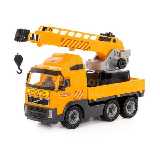 Polesie Volvo Wader Art.8824  Mašīna ar krānu
