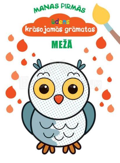 Kids Book Art.46079 Ūdens krāsojmā grāmata. Mežā