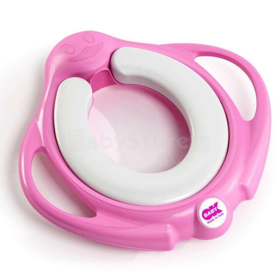 Ok Baby Pinguo Soft Art.38250040 Pink Mācību mīksta poda mazinātājs/virsma
