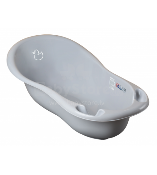 Tega Baby Art. DK-005 Duck Light Grey Bērnu Vanniņa 102 cm