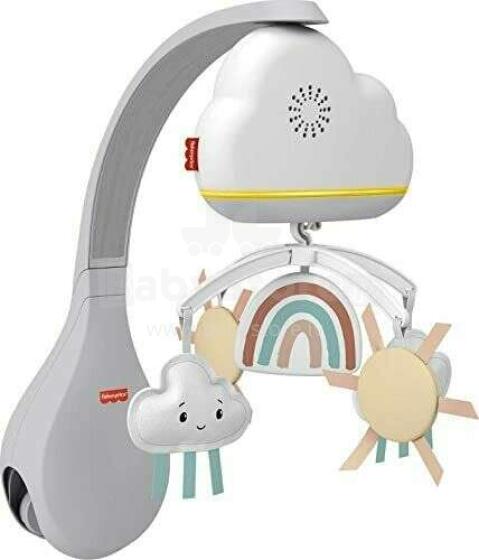 Fisher Price Calming Clouds Art.HBP40 Музыкальня карусель на кроватку