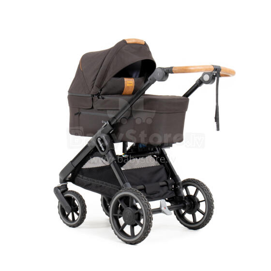 Emmaljunga Sento Max Outdoor Art.47476 Brown Stroller with cradle
