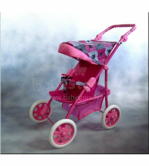 BabyMix Art.9352-1806W vežimėlis lėlėms
